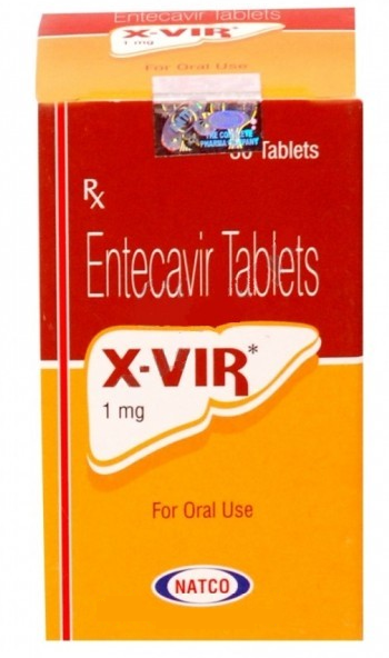 X-Vir ентекавір 1 мг