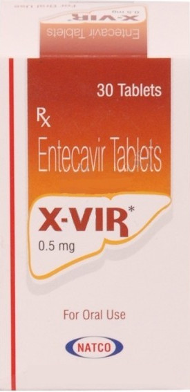 X-Vir ентекавір 0.5 мг